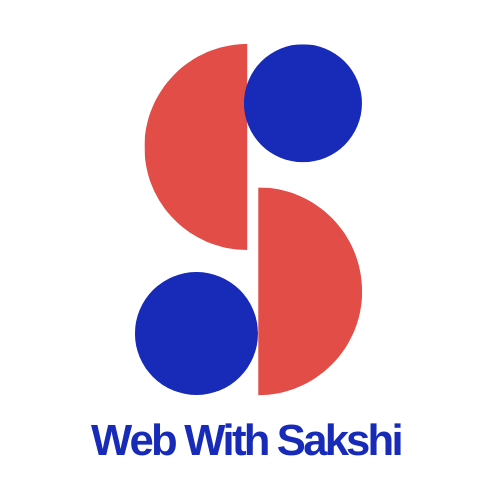 Web With Sakshi Logo